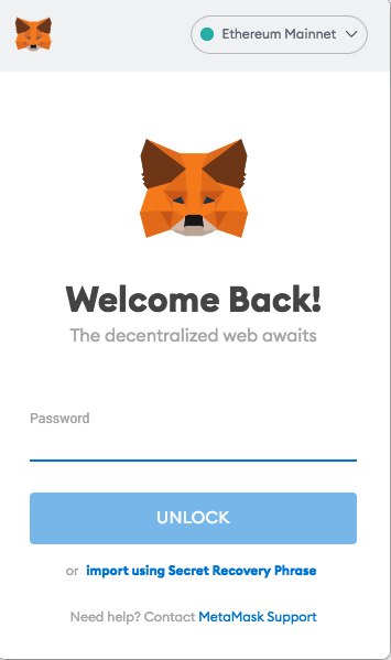 Installing a Metamask Wallet Logging Out 2