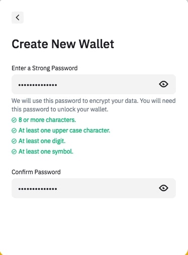 Step 9 Binance Chain Wallet Step By Step Guide