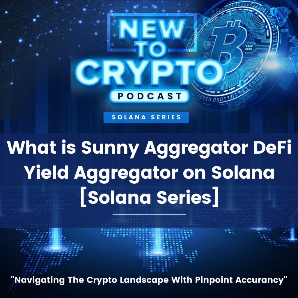What is Sunny Aggregator DeFi Yield Aggregator on Solana [Solana Series] -  New To Crypto Podcast