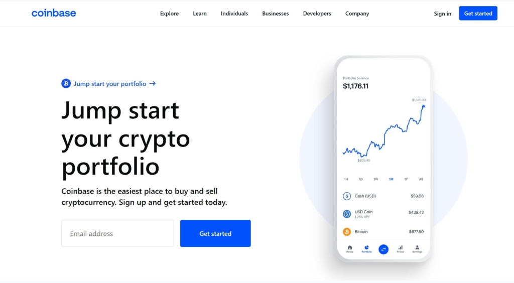 coinbase.com crypto exchange image 1 for blog